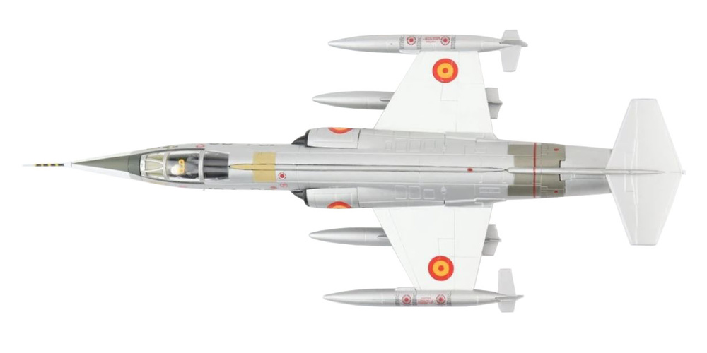 Lockheed F-104G Starfighter C8-2/104-02, Spanish Air Force, 2017, 1:72, Hobby Master 