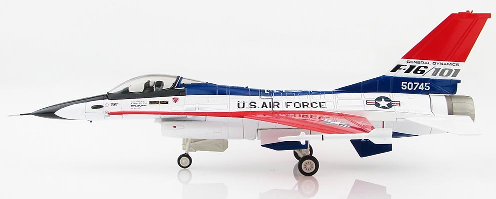 Lockheed F-16/101 75-0745, USAF, 19th December, 1980, 1:72, Hobby Master 