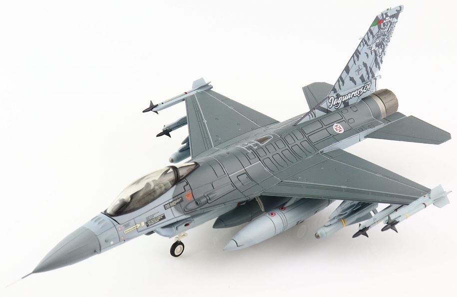 Lockheed F-16AM, 301 Sqn Jaguares, Força Aerea Portuguesa, NATO Tiger Meet 2011, 1:72, Hobby Master 