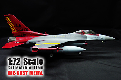 Lockheed Martin F-16 Fighting Falcon, USAF, 302nd FS, Tuskegee Airmen, 1:72, Witty Wings 