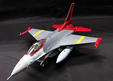 Lockheed Martin F-16 Fighting Falcon, USAF, 302nd FS, Tuskegee Airmen, 1:72, Witty Wings 