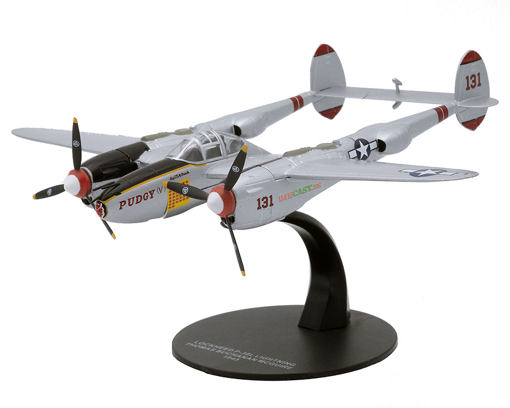 Lockheed P-38 Lightning, pilot Thomas Buchanan, 1945, 1:72, Atlas 