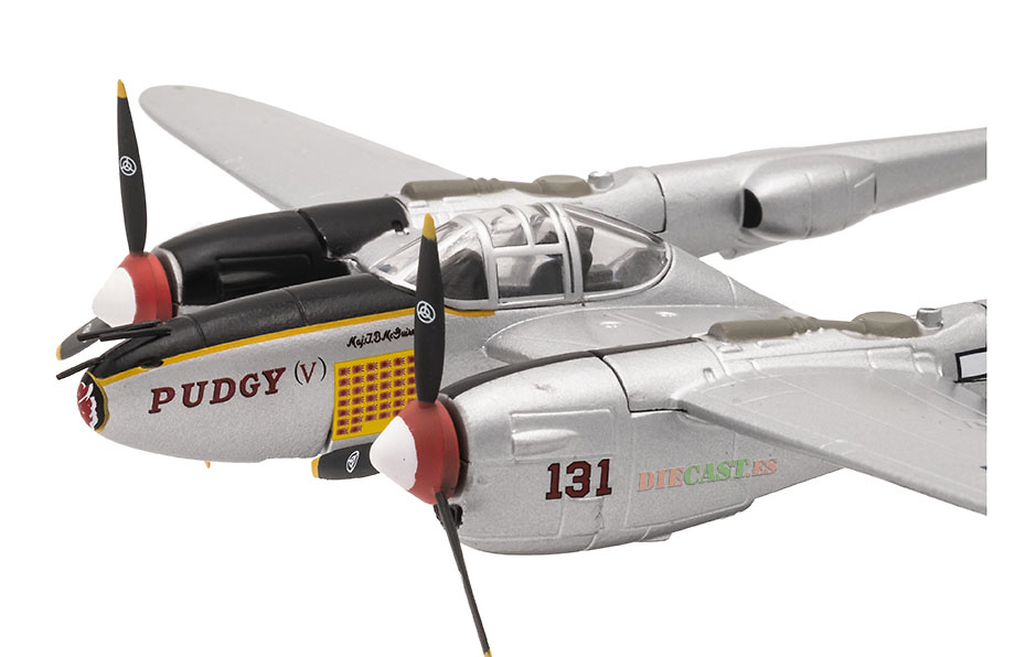 Lockheed P-38 Lightning, pilot Thomas Buchanan, 1945, 1:72, Atlas 