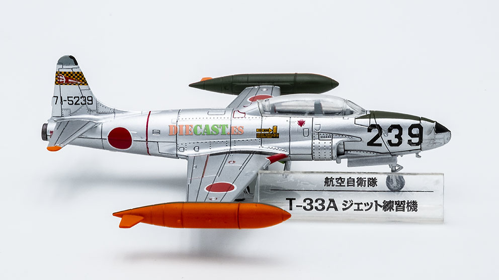 Lockheed T-33A, JASDF, Japan, 1: 100, DeAgostini 