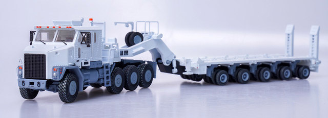 M1070 Heavy Equipment Transporter, US Army, White, 1:72, Panzerkampf 