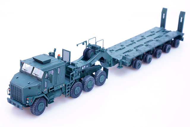 M1070 Heavy Equipment Transporter, US Army Green, 1:72, Panzerkampf 