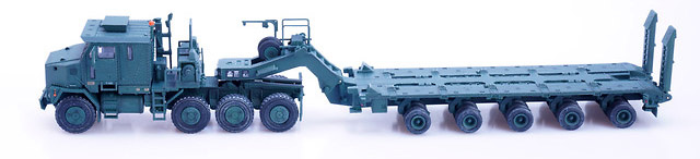 M1070 Heavy Equipment Transporter, US Army Green, 1:72, Panzerkampf 