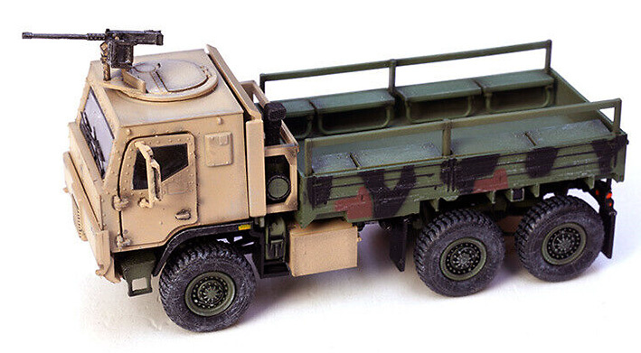 M1083 FMTV, Armored 6x6 5-Ton Truck with Gun Dual Camouflage US Army, 1:72, Panzerkampf 