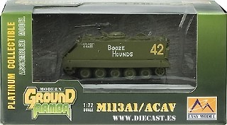 M113A2 Armored Cavalry Assault Vehicle, US Army, 1:72, Easy Model 