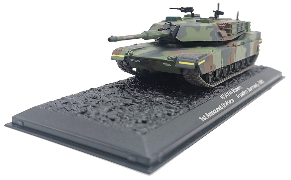 M1A1HA Abrams, 1st Armoured Division, Frankfurt, 2005, 1:72, Atlas 