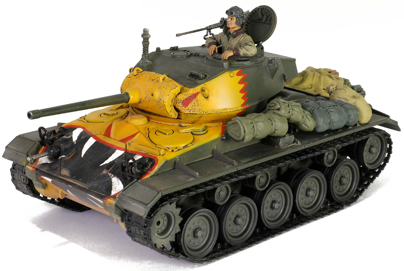 M24 Chaffee, USA, Han River, South Korea, 1950, 1:32, Forces of Valor 