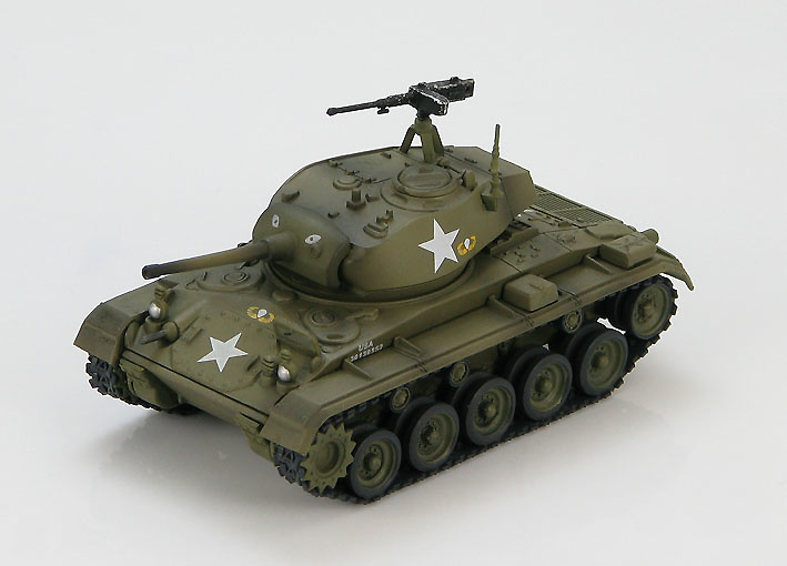 M24 Chaffee light tank 187th Airborne Regimental Combat Team near Yong-Dong-Po, South Korea, April 1951, 1:72, Hobby Master 