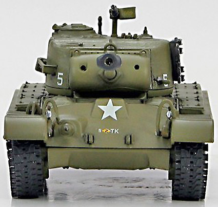 M26 Pershing, A Company, 1st Marine Tank Battalion, 1950-51, 1:72, Hobby Master 