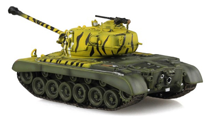 M26 Pershing, Detroit Arsenal, Korea, 1951, 1:72, Solido 