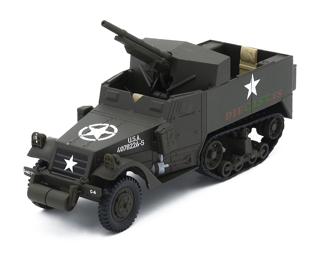 M3A-1 75 mm, Gun Motor Carriage, USA, WW2, 1:43, Atlas 