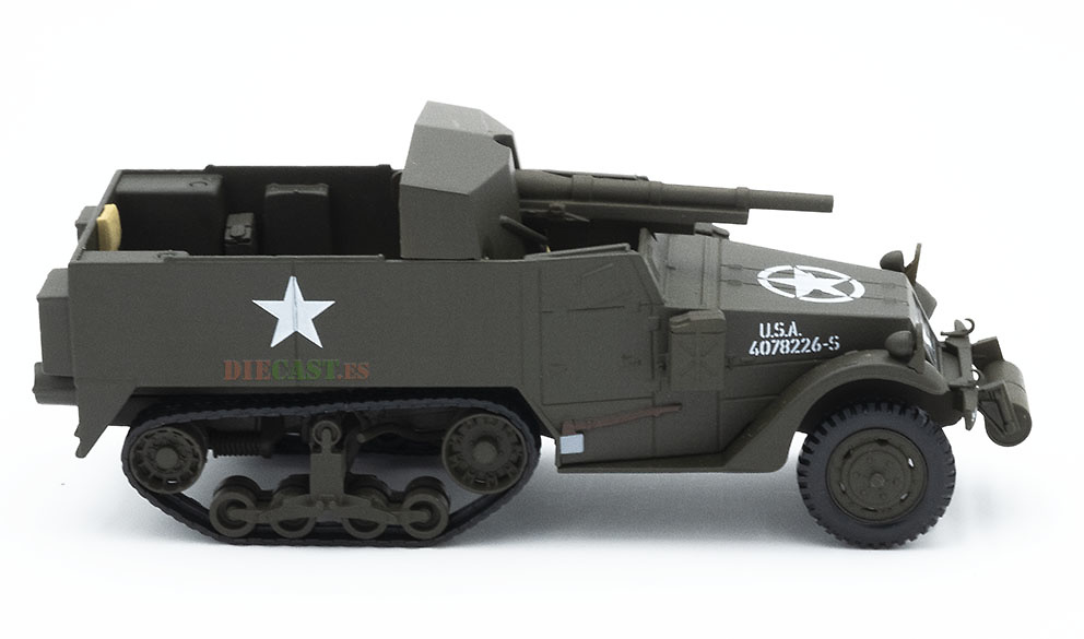 M3A-1 75 mm, Gun Motor Carriage, USA, WW2, 1:43, Atlas 