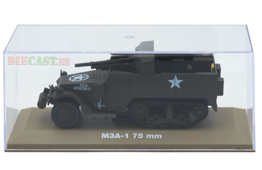 M3A-1 75 mm, Gun Motor Carriage, USA, WW2, 1:43, Atlas 