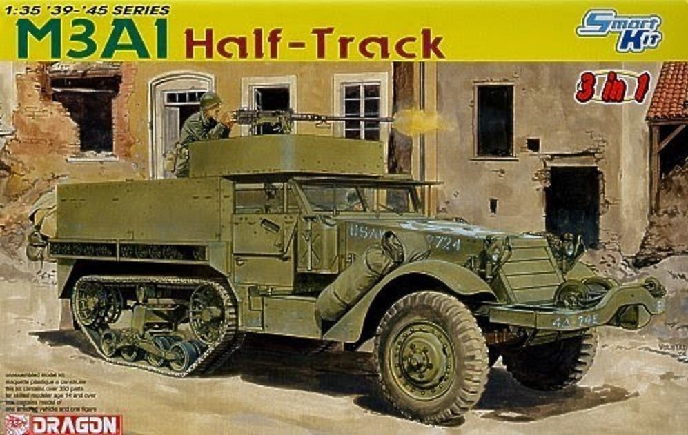 M3A1 Half-Track Truck, 1:35, Dragon Models 