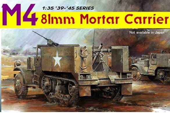 M4 81mm Motor Carrier, 1:35, Dragon Models 