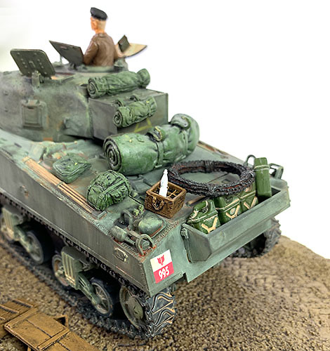 M4 Sherman Firefly, British Army 8th Armored, Bgd 13/18th Hussars, Normandy, D-Day, , 1:32, Forces of Valor 