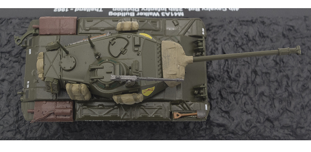 M41A3 Walker Bulldog, 4th Cavalry, 25th Infantry Division, Thailand, 1962, 1:72, Altaya 