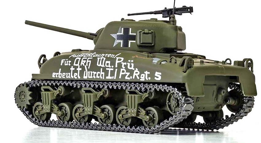 M4A1 Sherman 'Beutepanzer', 1:50, Corgi 