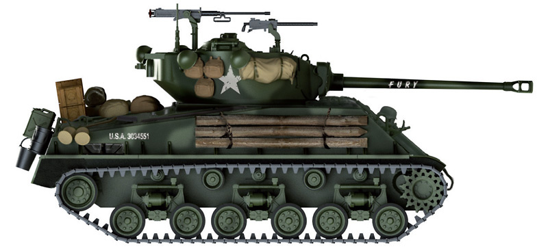 M4A3E8 Sherman 