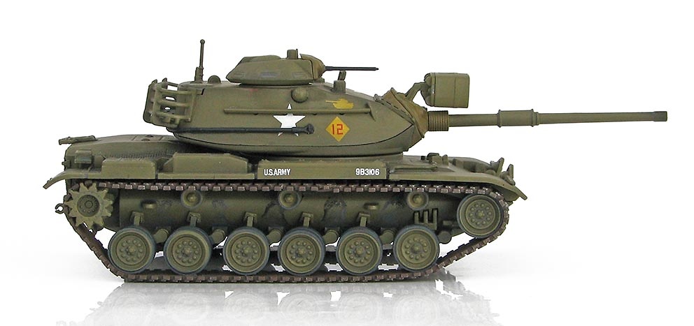 M60A1 Patton Tank 3rd Armored Division, Germany, 1960s, 1:72, Hobby Master 