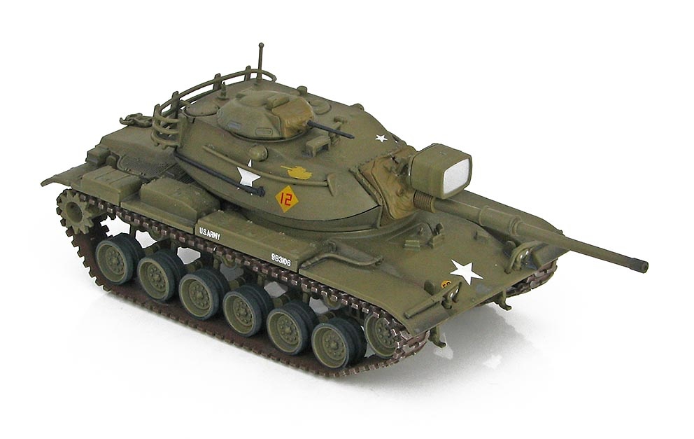 M60A1 Patton Tank 3rd Armored Division, Germany, 1960s, 1:72, Hobby Master 