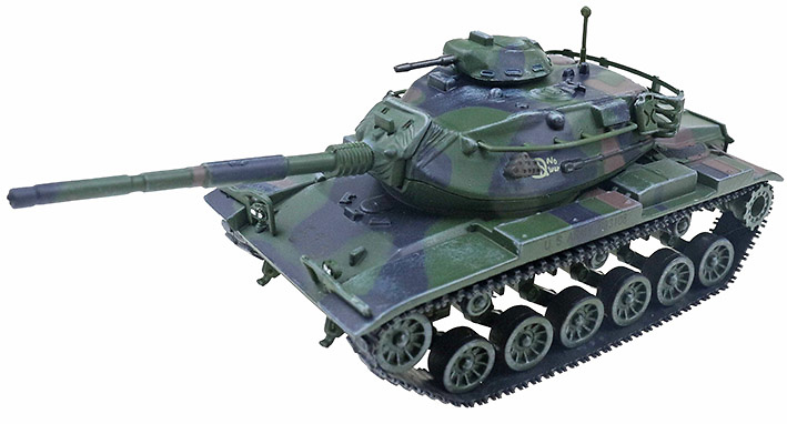 M60A3 Patton, tricolor camouflage, 1985, 1:72, Panzerkampf 