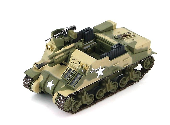 M7 Priest HMC Cannon Co. 34th Division, Rabat, Morocco, 1943, 1:72, Hobby Master 