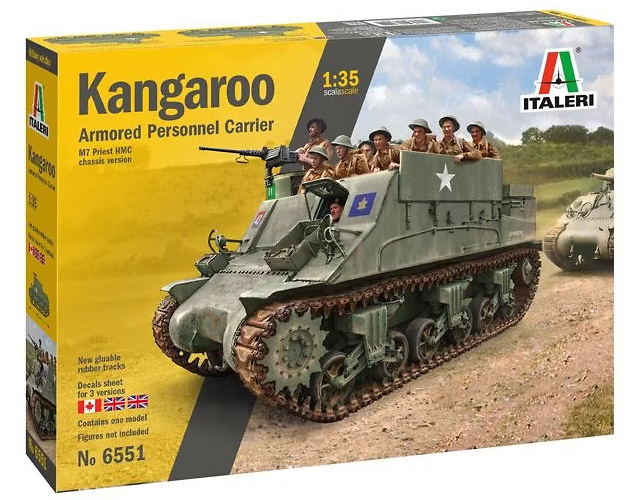 M7 Priest Kangaroo APC, 1:35, Italeri 