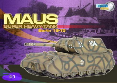 MAUS (1st.), BERLIN 1945, 1:72, Dragon Armor 