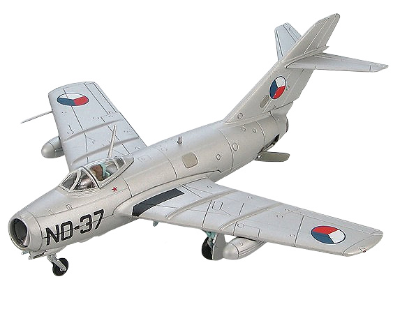 MIG-15bis NO-37, Jaroslav Sramek, Czechoslovak Air Force, 1953, 1:72, Hobby Master 