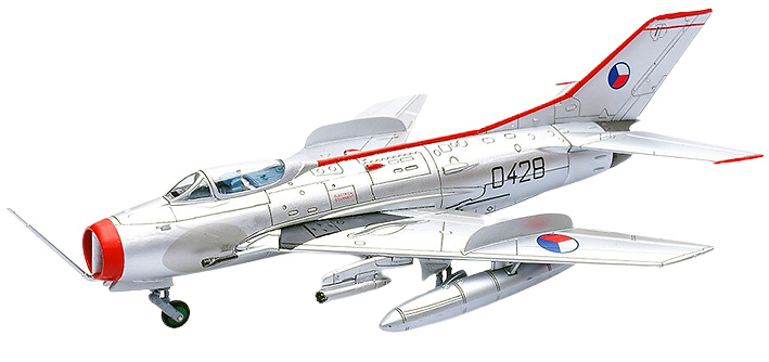 MIG-19S (S-105) Farmer C,Black 0428, 1st Flight, Czechoslovak AF, Bechyne AB, 1964, 1:72, Panzerkampf 