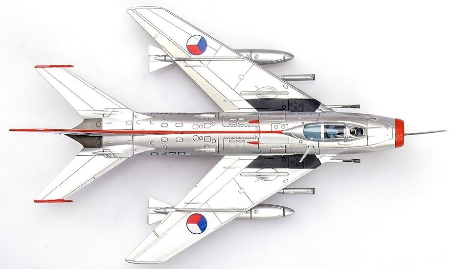 MIG-19S (S-105) Farmer C,Black 0428, 1st Flight, Czechoslovak AF, Bechyne AB, 1964, 1:72, Panzerkampf 