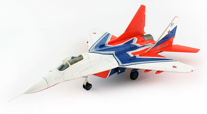 MIG-29 Strizhi Aerobatic Team 31, Russian Air Force, 2019, 1:72, Hobby Master 