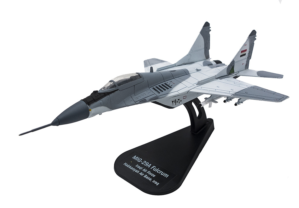 MIG-29A Fulcrum, Fuerza Aérea Iraquí, Habbanyah AB, 1:100, Italeri 