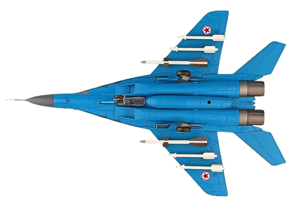 MIG-29A Fulcrum 553, North Korea Air Force, 2015, 1:72, Hobby Master 