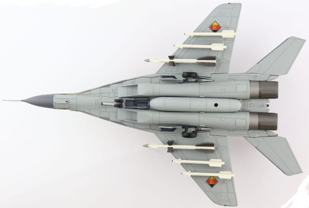 MIG-29A Fulcrum Red 661, East German Air Force (LSK-NVA), 1990, 1:72, Hobby Master 