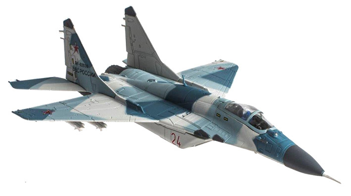 MIG-29SMT Fulcrum, Russian Air Force, 5avgr 7000AvB, 2012, 2012, 1:100, Salvat 