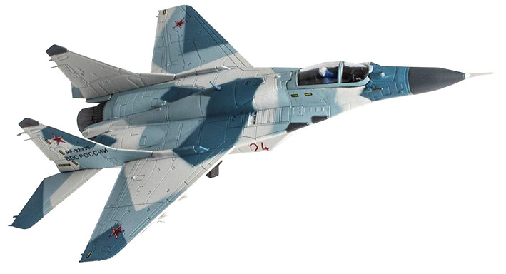 MIG-29SMT Fulcrum, Russian Air Force, 5avgr 7000AvB, 2012, 2012, 1:100, Salvat 