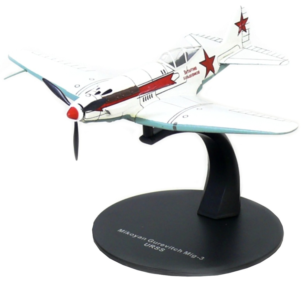 MIG-3, Guard Regiment, Moscow 1942, 1:72, Altaya 