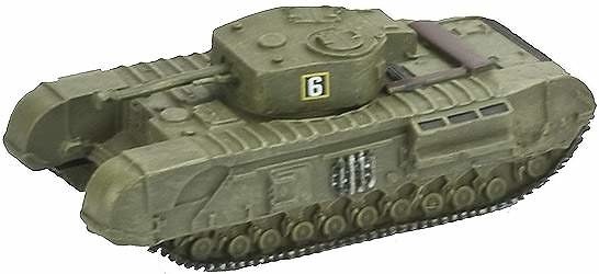 MK IV Churchill, MK VII, Great Britain, World War 2, 1944, 1:87 