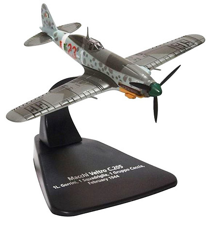 Macchi Veltro 205, 1L .Gorrini, 1st Squadron, February 1944, 1:72, Oxford 