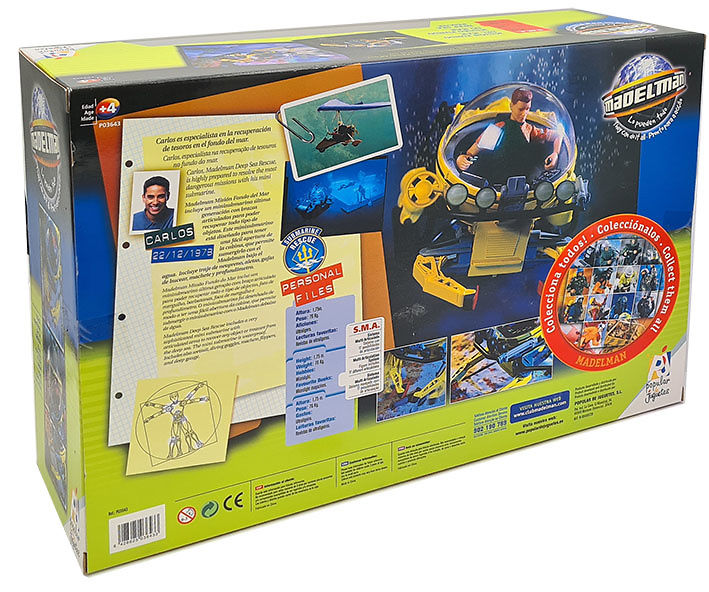 Madelman Deep Sea Rescue, Popular de Juguetes 