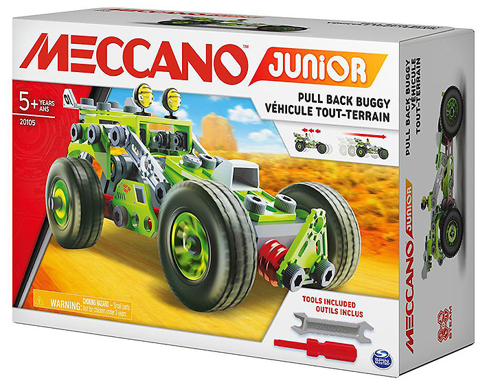 Meccano, 25-in-1 Motorized Supercar STEM Model Building Kit , Meccano 