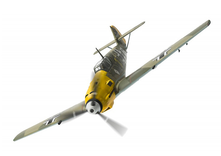 Mess.Bf 109E-4, W.Nr.5057, ‘Yellow 1’, Oberleutnant Josef ‘Pips’ Priller, 6./JG51, Mardyck, 1940, 1:72, Corgi 