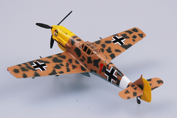 Messerschmitt BF-109E-7/TROP, 2/JG27, Libya, 1941, 1:72, Easy Model 