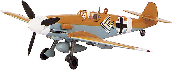 Messerschmitt BF-109G-2 JG27, Túnez, 1943,1:72 